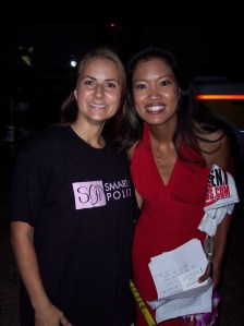 Me with Michelle Malkin!  Thank you for the photo Michelle!